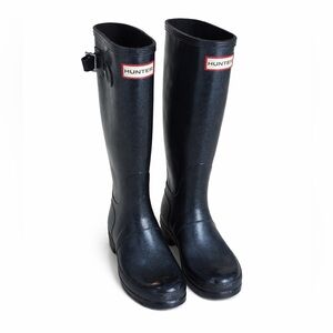 Hunter Classic Tall Blue Rain Boots Women’s Size 7